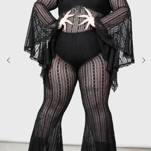 Killstar Black Franca Flares 3XL NWT
